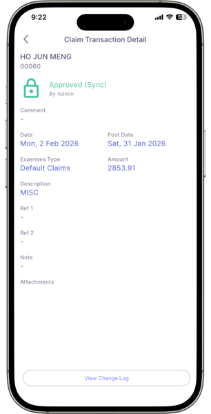 hrms e claim manager phone 306x600