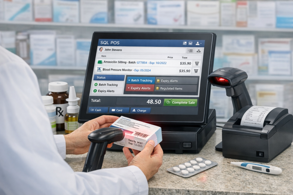 SQL POS pharmacy